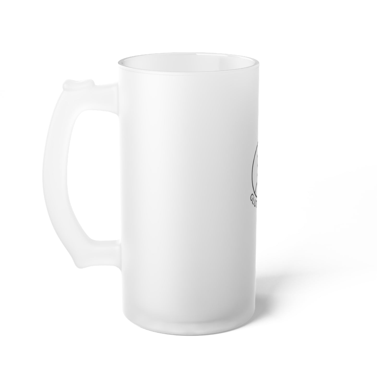 Gluten-Free Frosted Glass Beer Mug | Celiac Gift