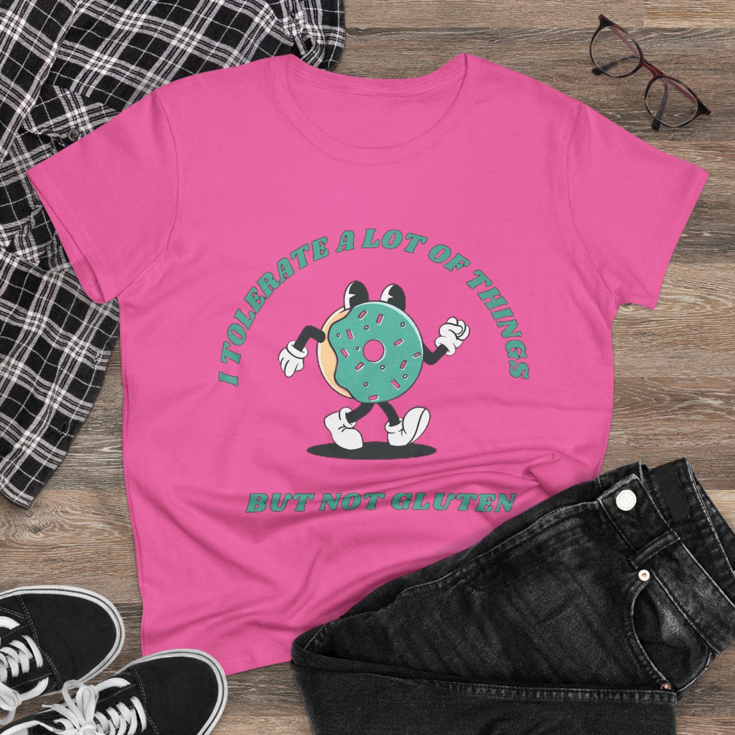 I Tolerate A Lot Of Things But Not Gluten Women's Shirt | Gluten Free Tee