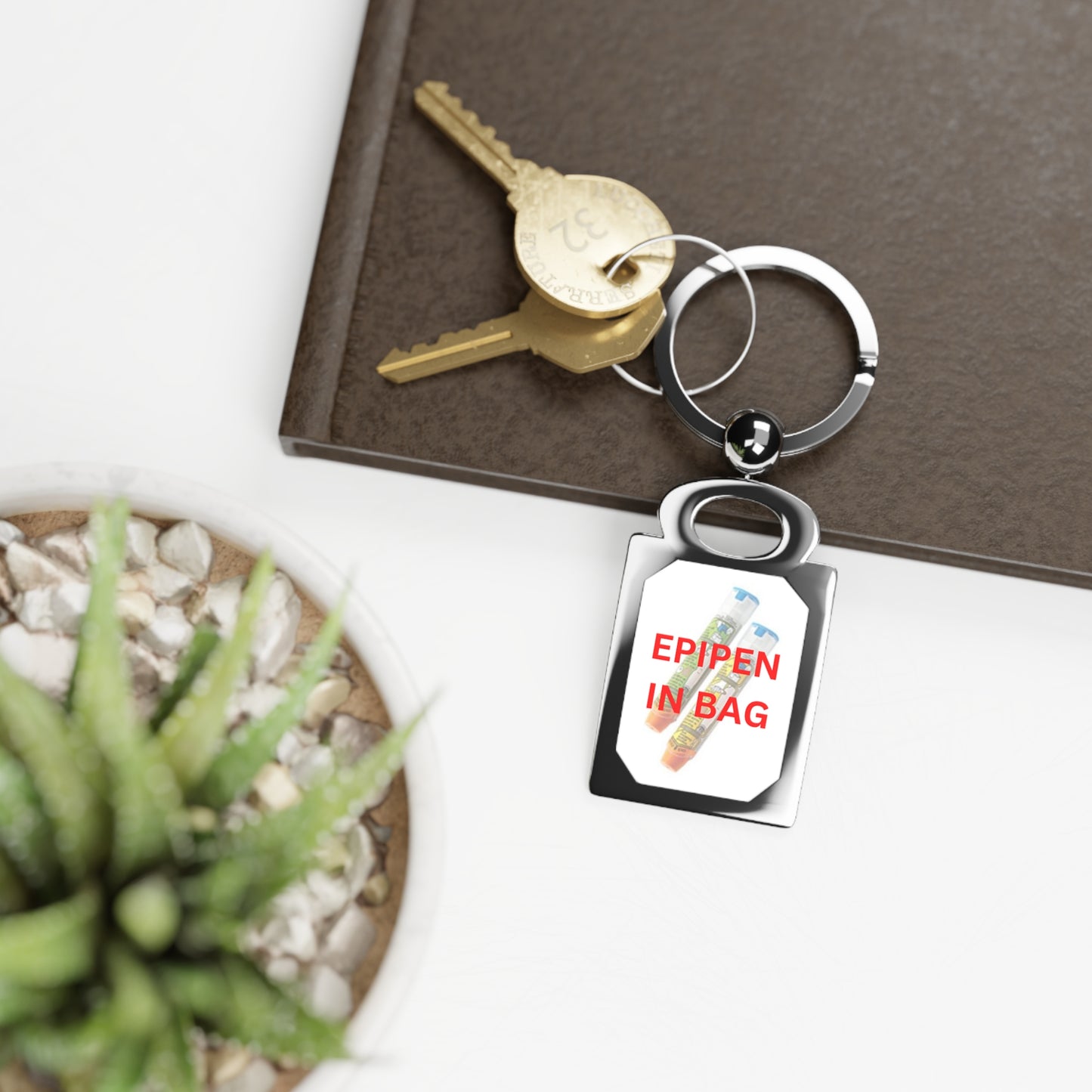 EpiPen in Bag Keyring | EpiPen Bag Tag