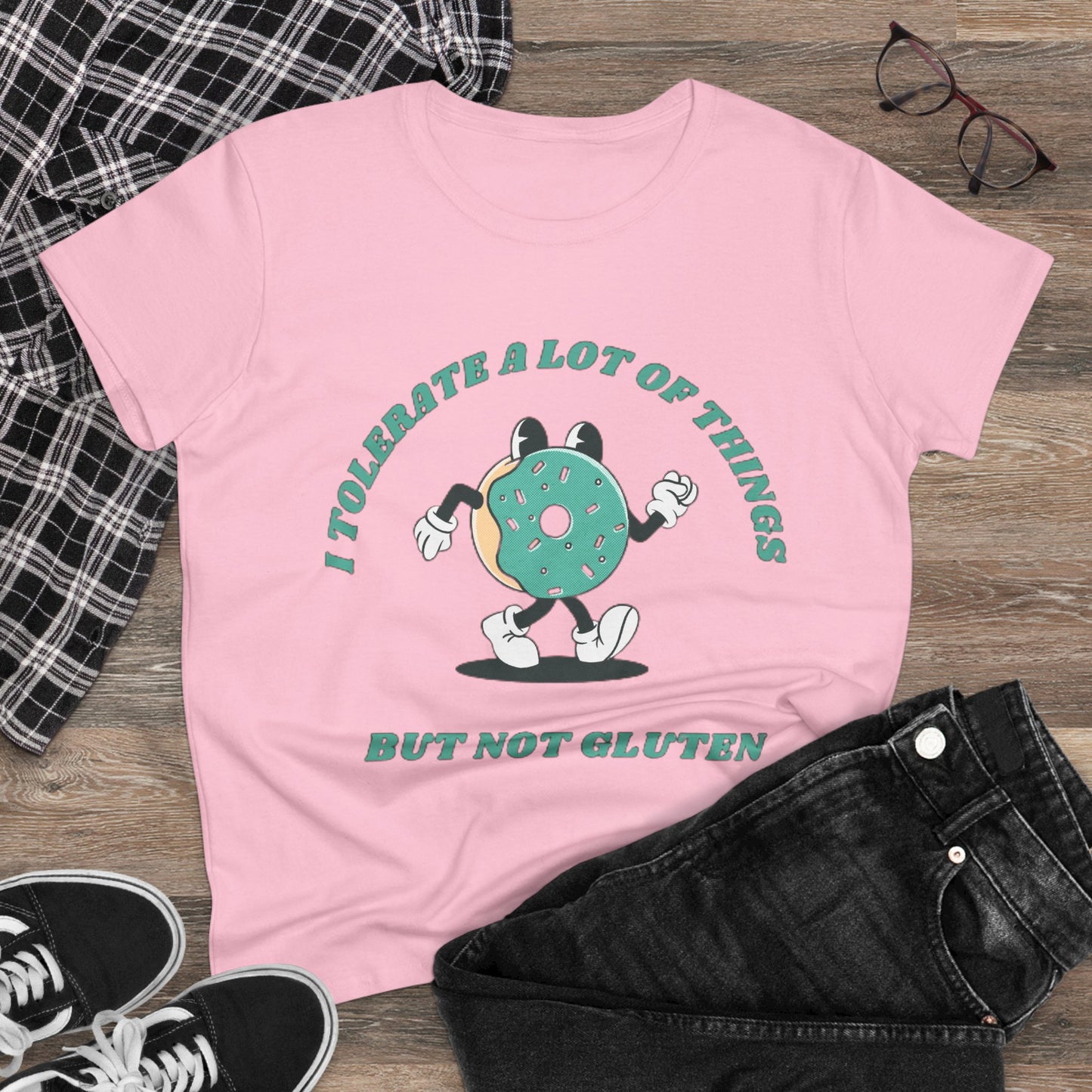 I Tolerate A Lot Of Things But Not Gluten Women's Shirt | Gluten Free Tee