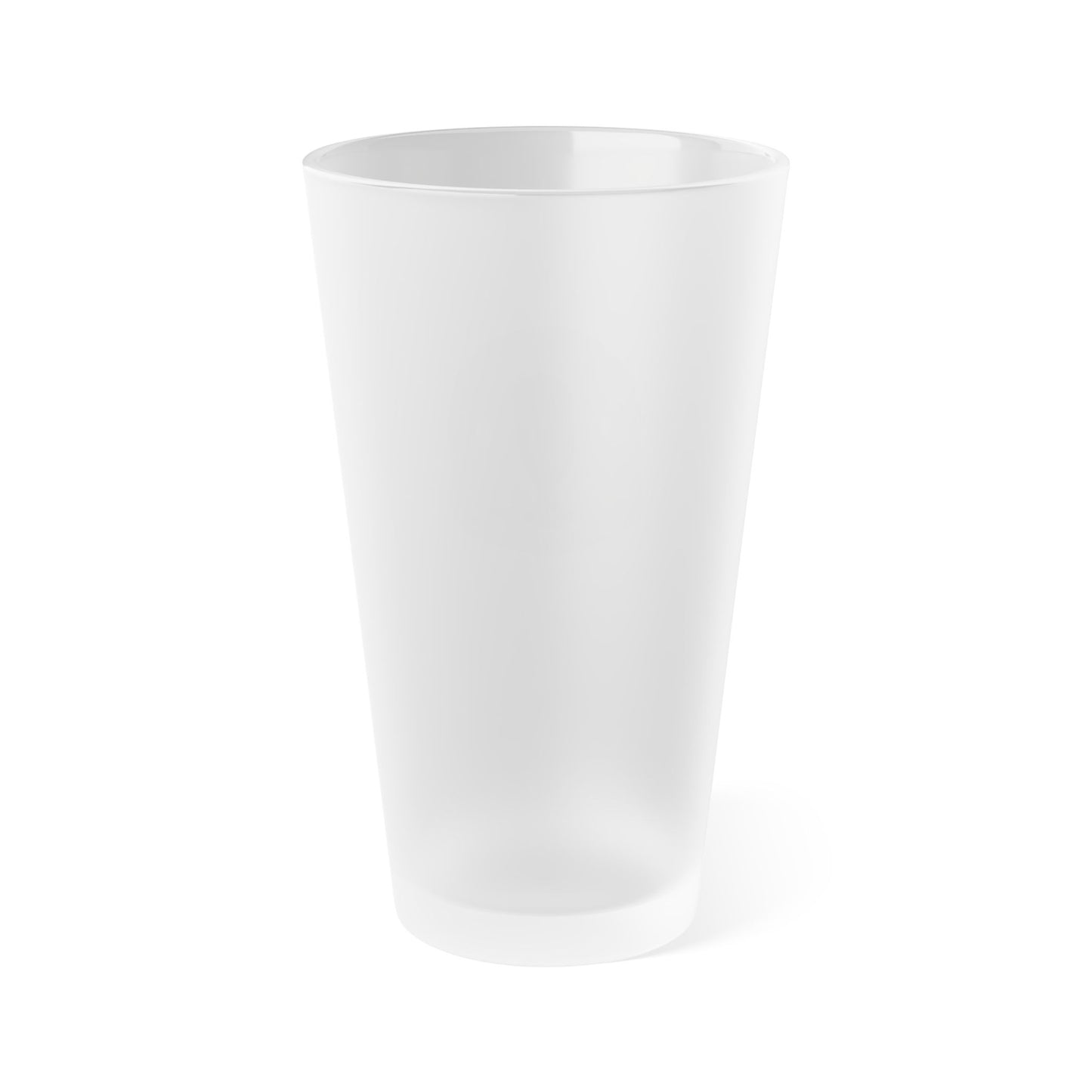 Gluten-Free Beer Glass | Frosted 16oz Pint Glass | Celiac Gift