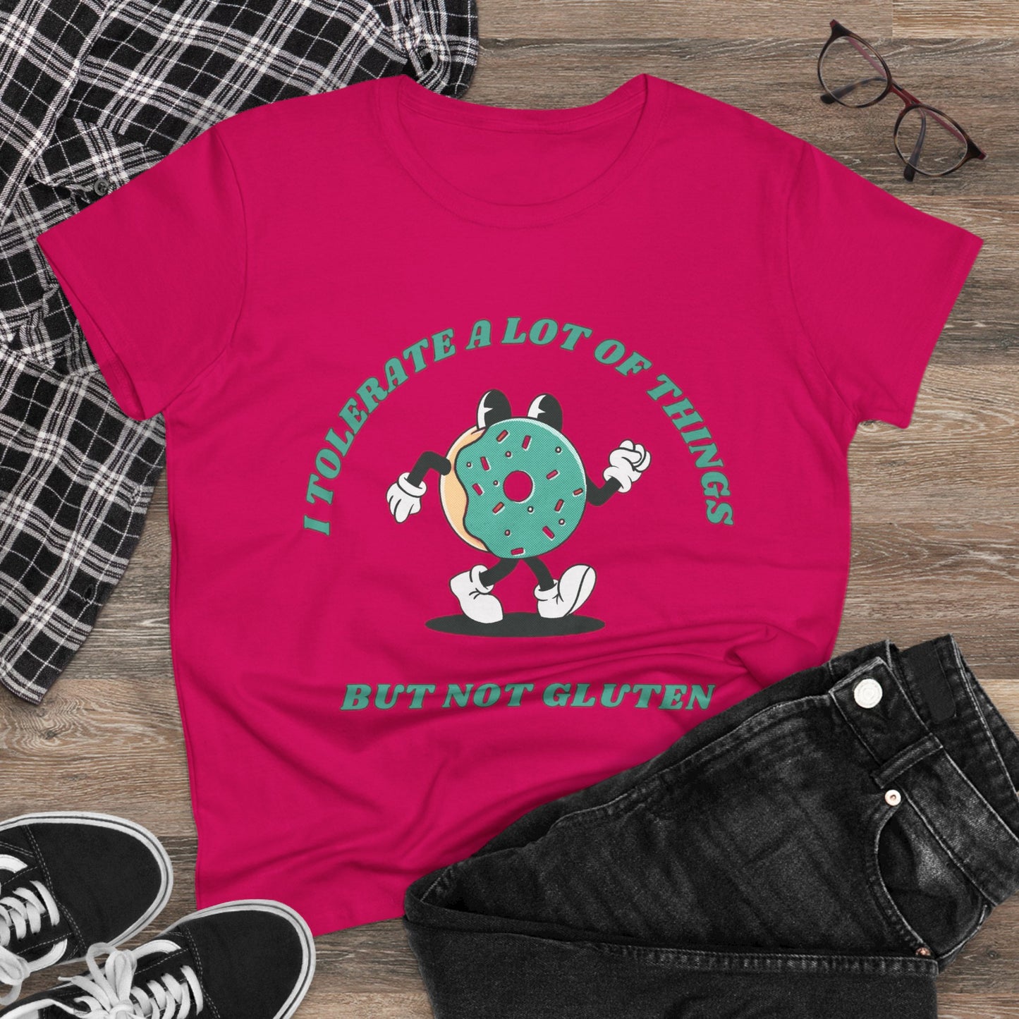 I Tolerate A Lot Of Things But Not Gluten Women's Shirt | Gluten Free Tee