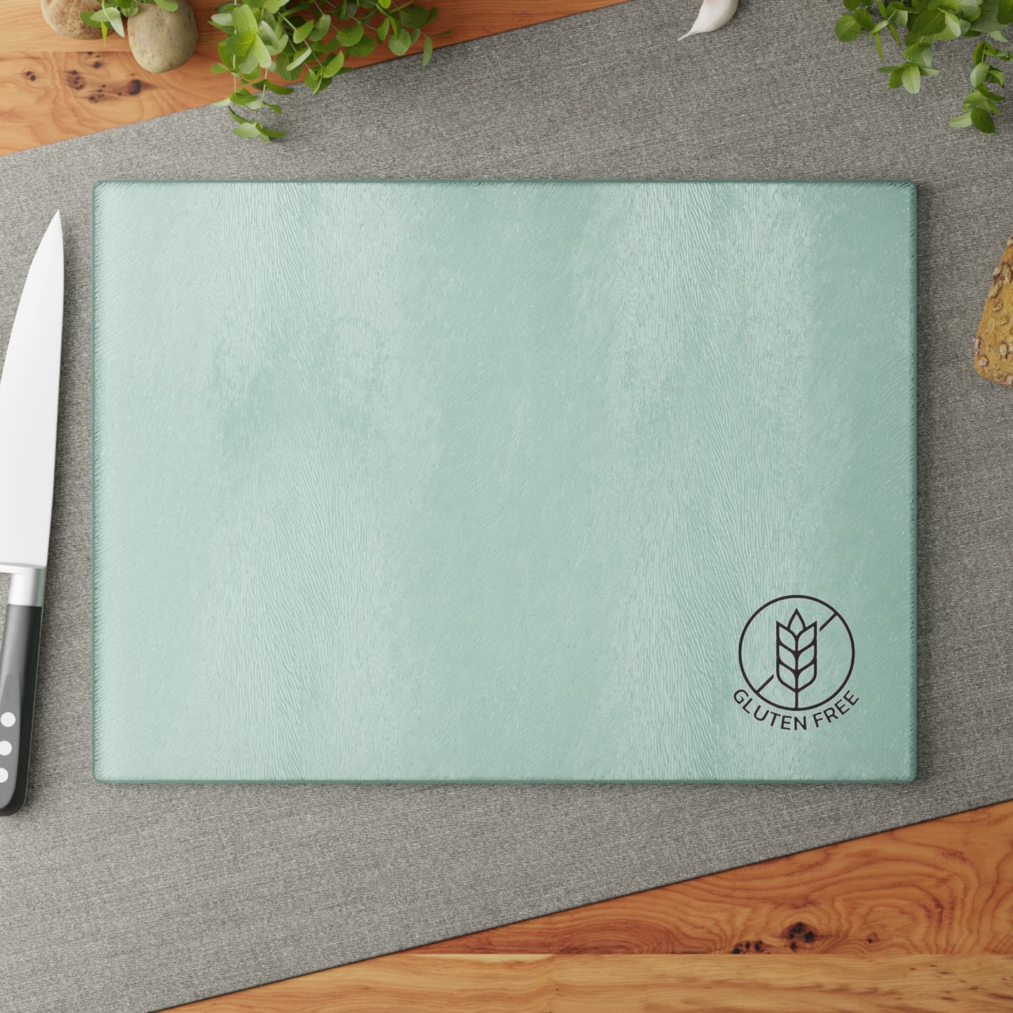 Gluten-Free Glass Cutting Board | Celiac Gift