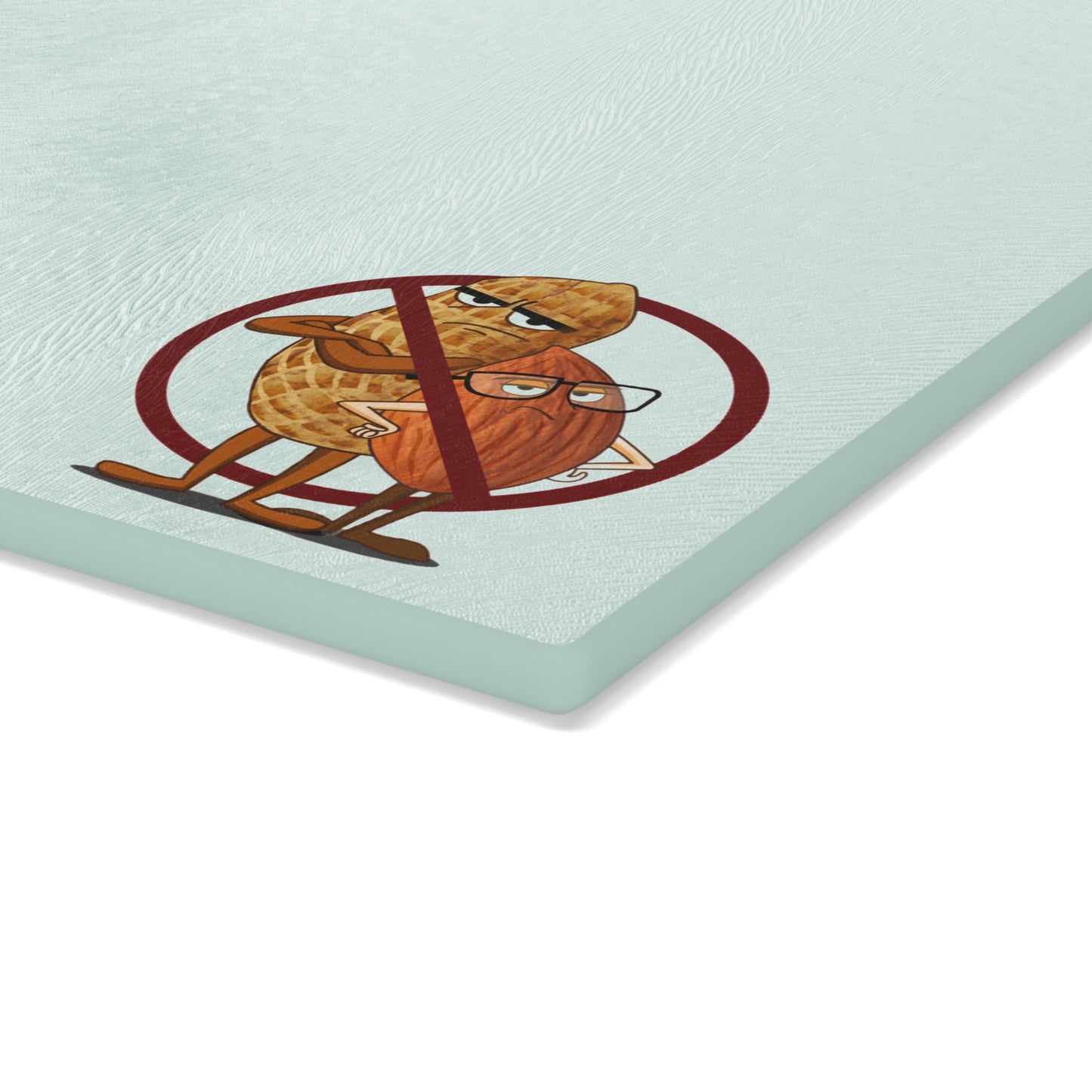 Tree Nut and Peanut Free Glass Cutting Board | Nut Allergy