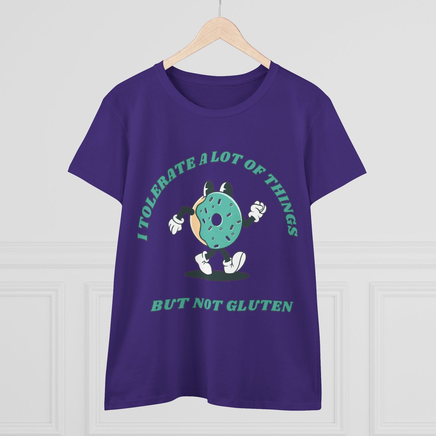 I Tolerate A Lot Of Things But Not Gluten Women's Shirt | Gluten Free Tee