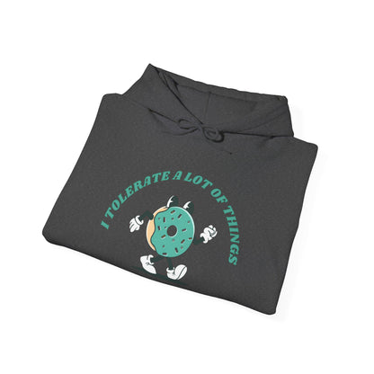 I Tolerate A Lot Of Things But Not Gluten Hoodie | Unisex Hooded Sweatshirt | Celiac Gift