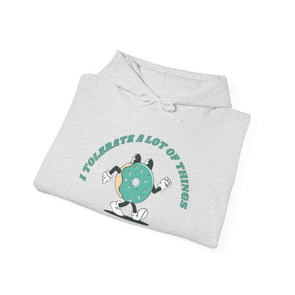I Tolerate A Lot Of Things But Not Gluten Hoodie | Unisex Hooded Sweatshirt | Celiac Gift
