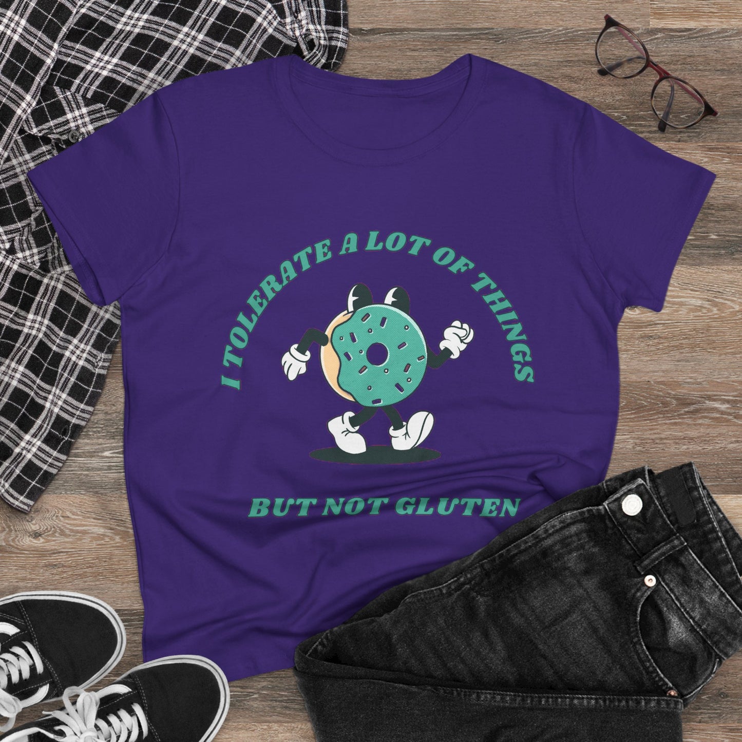 I Tolerate A Lot Of Things But Not Gluten Women's Shirt | Gluten Free Tee