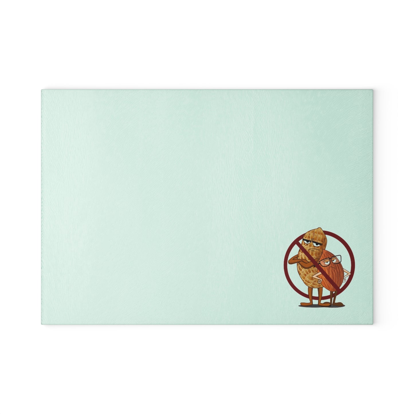 Tree Nut and Peanut Free Glass Cutting Board | Nut Allergy