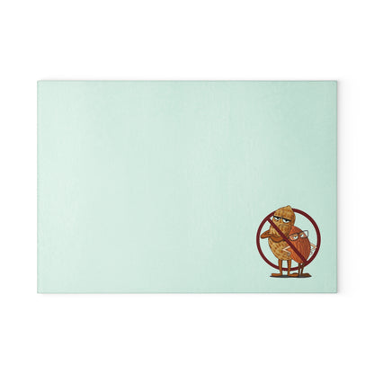 Tree Nut and Peanut Free Glass Cutting Board | Nut Allergy